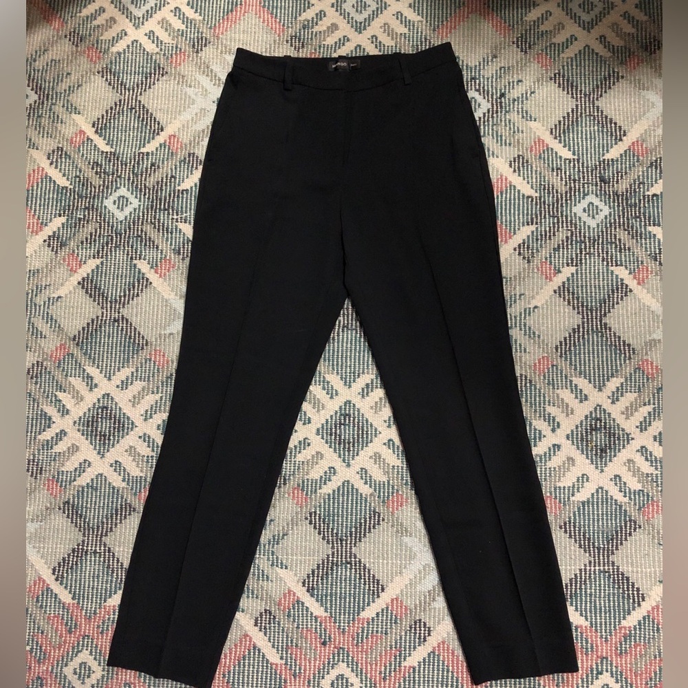Mango black trouser pant